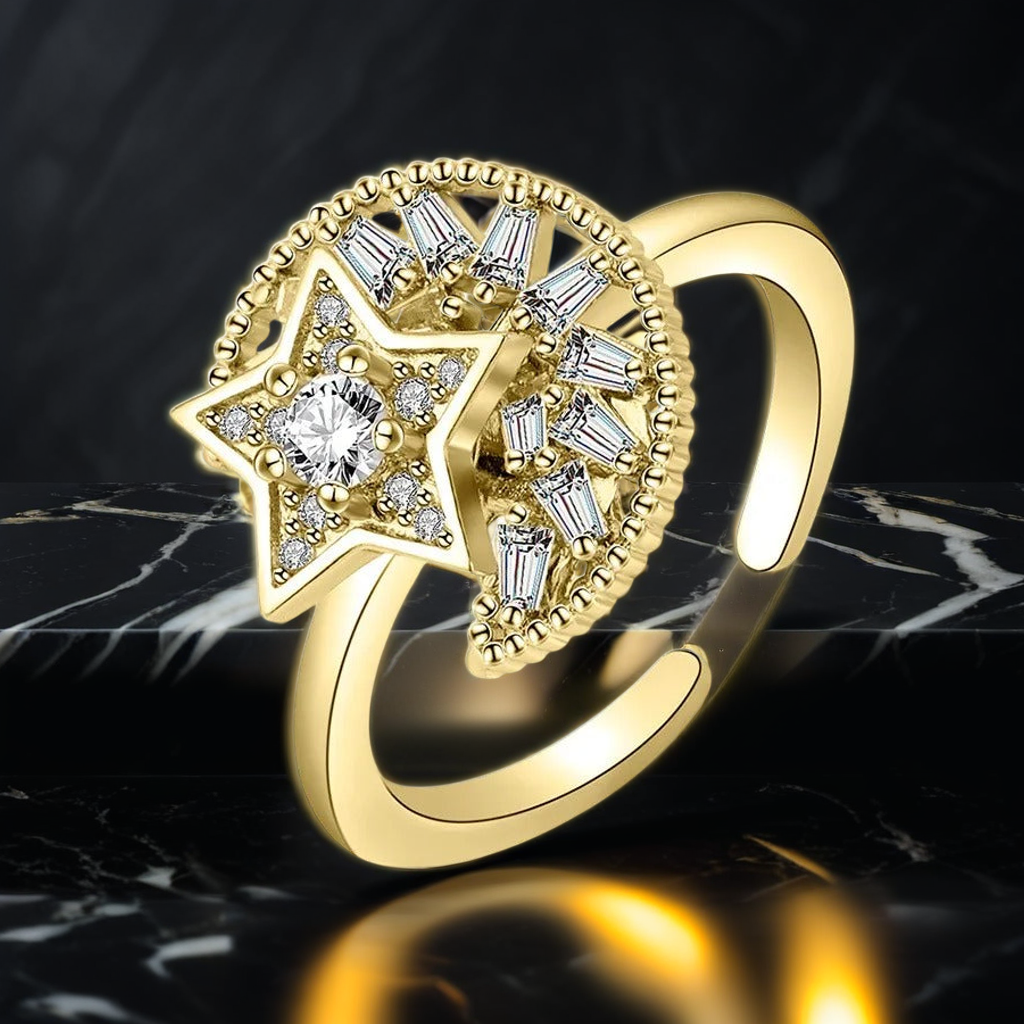 star spinner anxiety ring