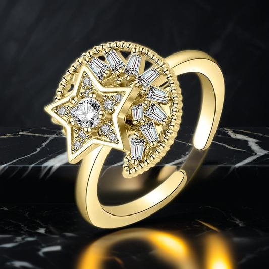 star spinner anxiety ring